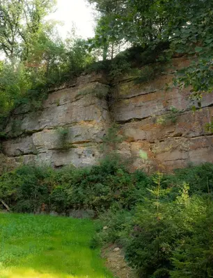 Naturlandschaft in der Nähe der Ferienwohnung