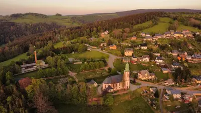 Naturlandschaft in der Nähe der Ferienwohnung
