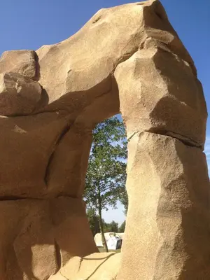 Eine Sehenswürdigkeit in der Nähe von des Campingplatzes