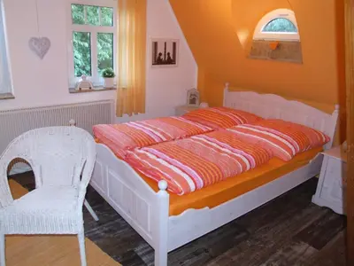 Ein Bett oder Betten in einem Zimmer der Unterkunft Schluchthäusl