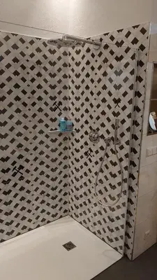 Ein Badezimmer in der Unterkunft Ferienwohnung Freiberg, Chemnitzer Straße