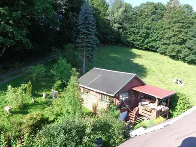Naturlandschaft in der Nähe des Ferienhauses