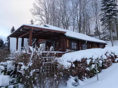 Ferienhaus Sachse im Winter