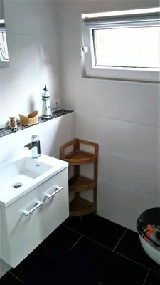 Küche/Küchenzeile in der Unterkunft Bungalow Thiele