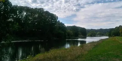 Naturlandschaft in der Nähe des Ferienhauses