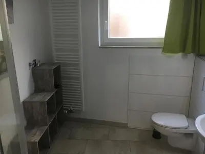 Ein Badezimmer in der Unterkunft Grafenblick, Ferienwohnung mit Aussicht!