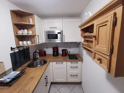 Küche/Küchenzeile in der Unterkunft Villa Belvedere