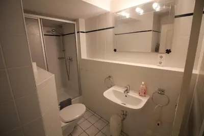 Ein Badezimmer in der Unterkunft Villa Belvedere