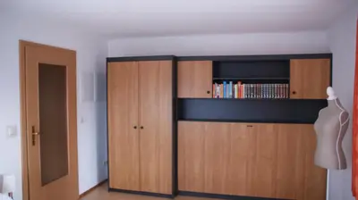 Die Bibliothek in der Ferienwohnung