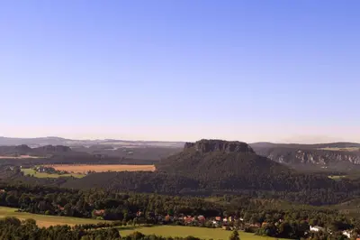 Naturlandschaft in der Nähe des Ferienhauses