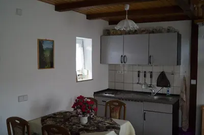 Küche/Küchenzeile in der Unterkunft Ferienhaus Fischer
