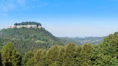 Naturlandschaft in der Nähe des Ferienhauses
