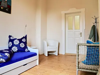 Ein Sitzbereich in der Unterkunft Residenz am Dresdner Stadtwald