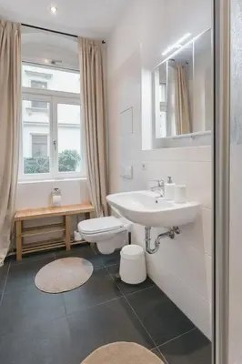 Ein Badezimmer in der Unterkunft Dresden365 - Zwei benachbarte Ferienwohnungen - Kostenlos Parken