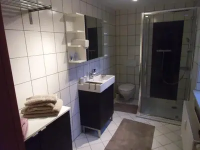 Ein Badezimmer in der Unterkunft Ferienwohnung Simone