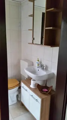 Ein Badezimmer in der Unterkunft FH Schmidt