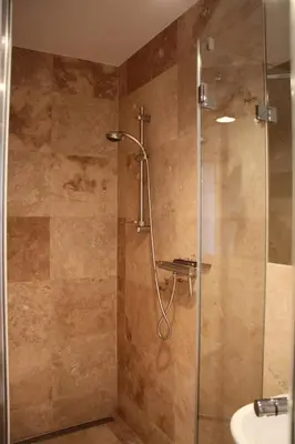 Ein Badezimmer in der Unterkunft Ferienhaus Sonate - Kamin - Terrasse - Parkplatz