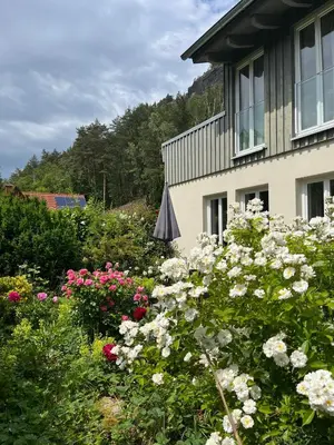 Ein Garten an der Unterkunft Haus Menuett - Kamin - Terrasse