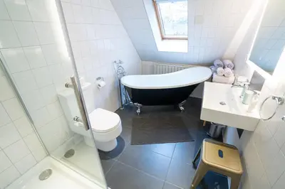 Ein Badezimmer in der Unterkunft Villa Golding - Flat 2
