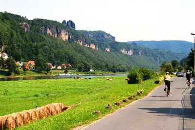 Naturlandschaft in der Nähe des Hotels