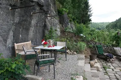 Naturlandschaft in der Nähe der Ferienwohnung