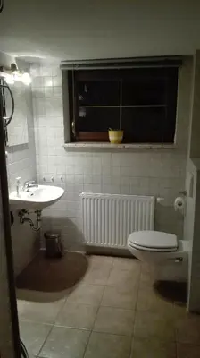 Ein Badezimmer in der Unterkunft Gästezimmer Familie Müller