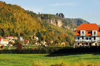 Naturlandschaft in der Nähe des Aparthotels