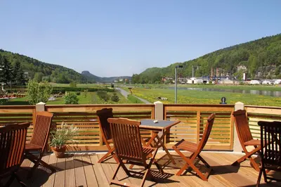 Naturlandschaft in der Nähe des Aparthotels