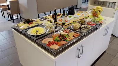 Essen im Hotel oder in der Nähe