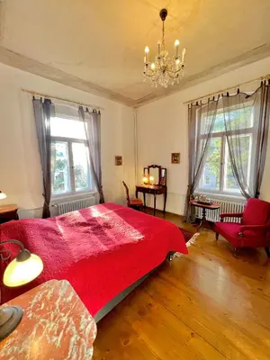 Ein Bett oder Betten in einem Zimmer der Unterkunft Wägner´s Heim
