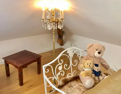 Ein Bett oder Betten in einem Zimmer der Unterkunft Wägner´s Heim