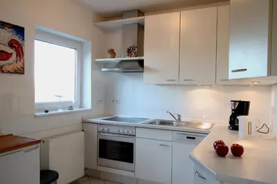 Küche/Küchenzeile in der Unterkunft Ferienhaus Vera