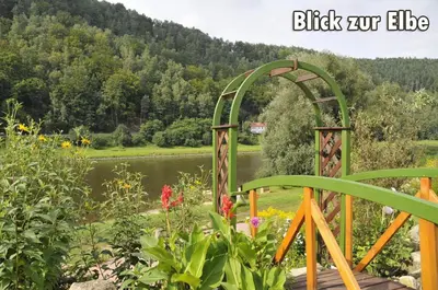 Naturlandschaft in der Nähe des Campingplatzes