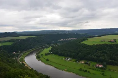 Naturlandschaft in der Nähe der Ferienwohnung