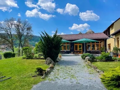 Ein Garten an der Unterkunft Aktiv-Hotel Stock & Stein