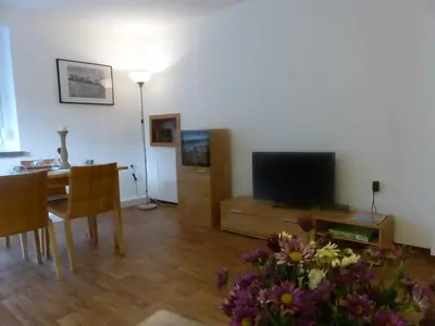 TV/Unterhaltungsangebot in der Unterkunft Ferienwohnung Zur Alten Eiche