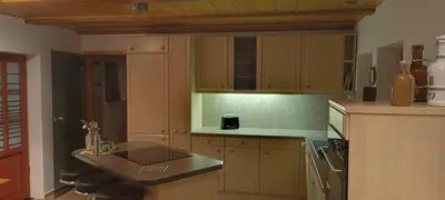 Küche/Küchenzeile in der Unterkunft Winzerhaus Rissweg 15