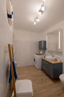 Ein Badezimmer in der Unterkunft Apartment MARINA