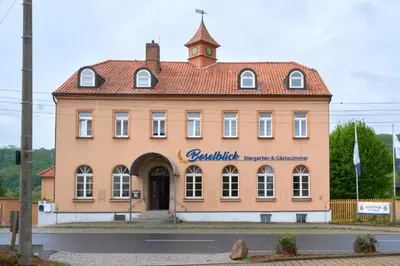 Grundriss der Unterkunft Boselblick Gästezimmer & Biergarten