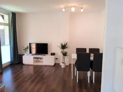 TV/Unterhaltungsangebot in der Unterkunft Apartmenthaus Luise