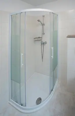 Ein Badezimmer in der Unterkunft Ferienwohnungen Grimma 4