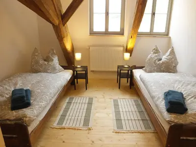 Ein Bett oder Betten in einem Zimmer der Unterkunft 
