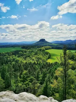 Naturlandschaft in der Nähe der Ferienwohnung