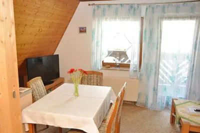 TV/Unterhaltungsangebot in der Unterkunft Ferienwohnung Neubert