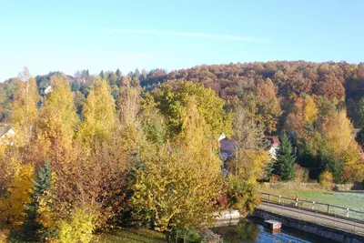 Naturlandschaft in der Nähe der Ferienwohnung