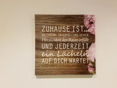 Ein Zertifikat, Auszeichnung, Logo oder anderes Dokument, das in der Unterkunft Pension Hoefti ausgestellt ist