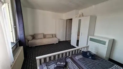 Ein Bett oder Betten in einem Zimmer der Unterkunft Ferienwohnung Charlett