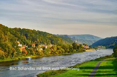 Naturlandschaft in der Nähe der Ferienwohnung