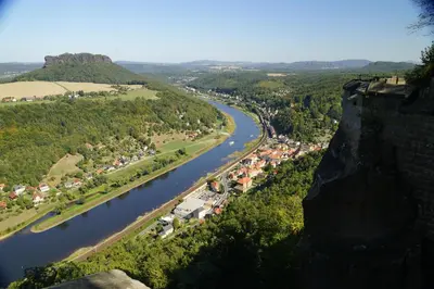 Naturlandschaft in der Nähe der Ferienwohnung