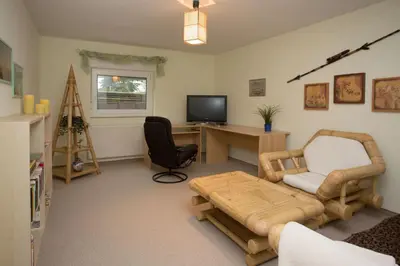 TV/Unterhaltungsangebot in der Unterkunft Ferienwohnung Moritzburg